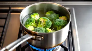 Blanch vegetables before dehydrating to halt enzymes, keep color, and dry food safely to the core for longer storage.