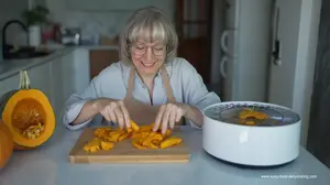 How to Dehydrate Pumpkin: Plus free recipes Fresh Pumpkin Dog Treats and Homemade Pumpkin Spice Blend.