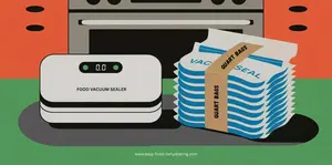 How to choose the best food vacuum sealer bags for dehydrated food—thickness, texture, sealing tips, and FAQs included!