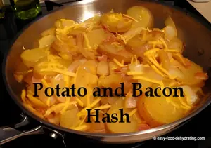 Make potato and bacon hash in one pan—crispy, savory, and filling. The perfect comfort food any time of day.