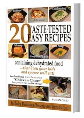 20 Taste-Tested Easy Recipes Containing Dehydrated Food Paperback