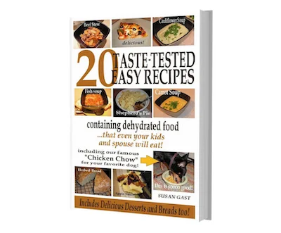 20 Taste-Tested Easy Recipes Containing Dehydrated Food Paperback