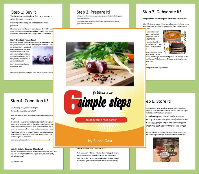 Six Simple Steps collage Six Simple Steps collage