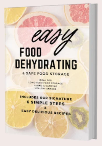 Easy Food Dehydrating & Safe Food Storage paperback cover