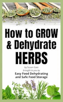 How to Grow & Dehydrate HERBS eBook cover