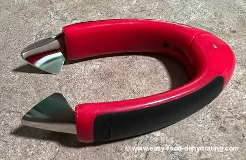 OXO-brand strawberry huller