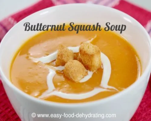 Butternut Squash Soup in a bowl Butternut Squash Soup in a bowl