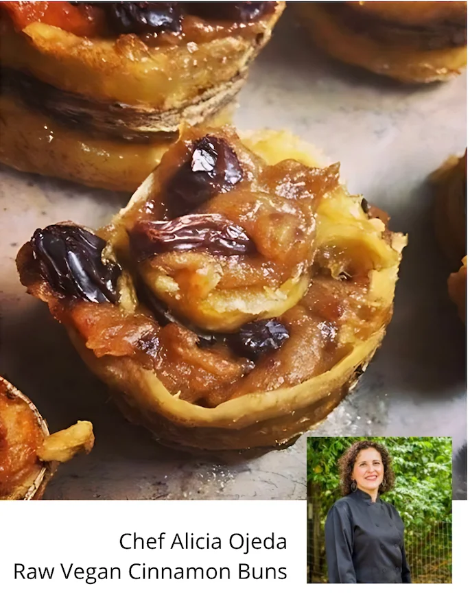 Healthier Cinnamon Rolls from Chef Alicia Ojeda