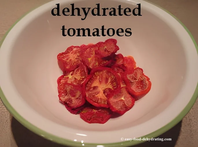 Dehydrated tomatoes in a bowl Dehydrated tomatoes in a bowl