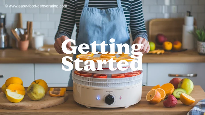 Getting started with fruit dehydration