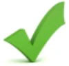 Green checkmark