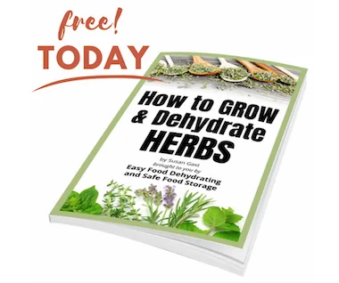 How to Grow & Dehydrate Herbs - free eBook - cover