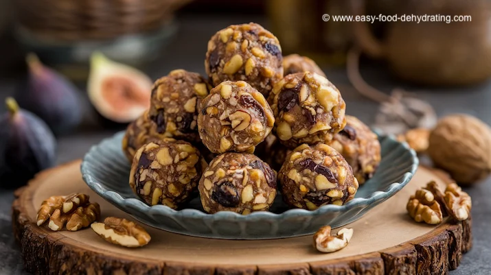Honey-Walnut Fig Energy Balls Honey-Walnut Fig Energy Balls