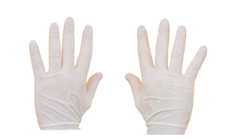 Latex Gloves for Handling Dehydrated Food
