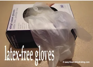 Latex-free gloves in a box. Latex-free gloves in a box.