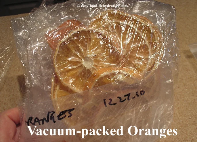 Vacuum-Sealed Dehydrated Oranges Vacuum-Sealed Dehydrated Oranges