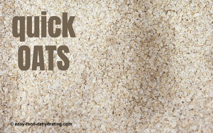 quick oats close up quick oats