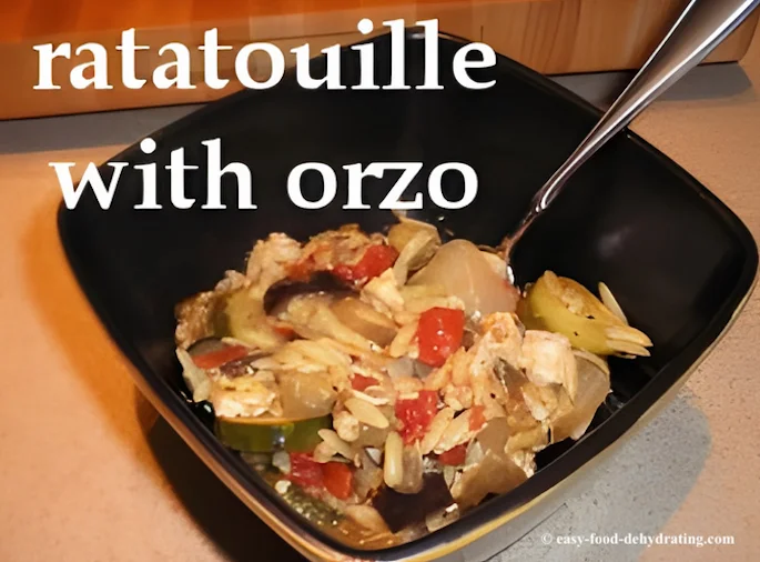 Ratatouille with Orzo Ratatouille with Orzo
