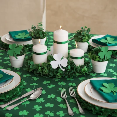 Tablescape for St. Patrick's Day Tablescape for St. Patrick's Day